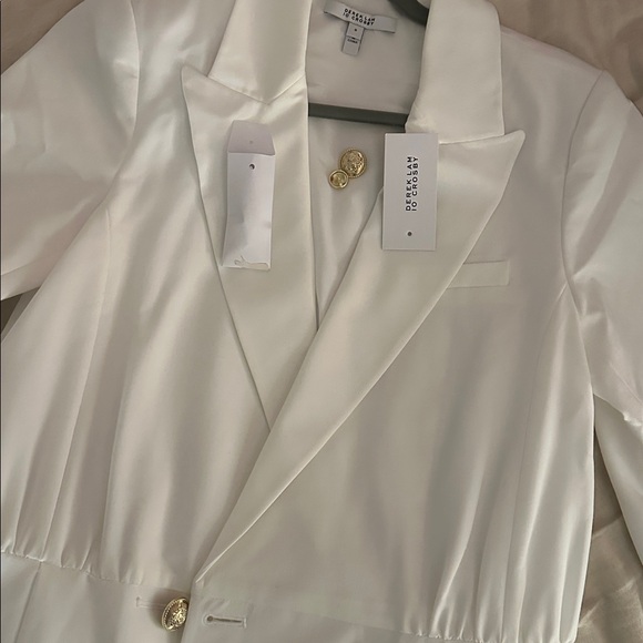 10 Crosby Derek Lam White Blazer - Picture 2 of 5
